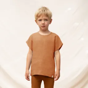 Arlo Linen T-Shirt - Hazel (2-10y)