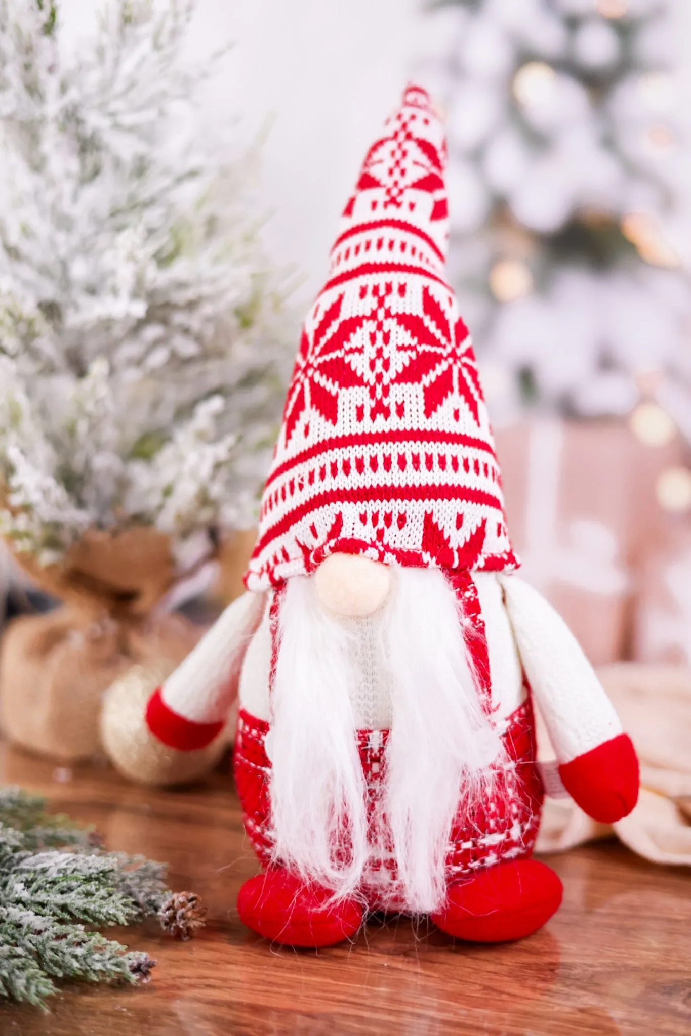 Cozy Christmas Pajama Plush Gnomes (2 Styles) FINAL SALE