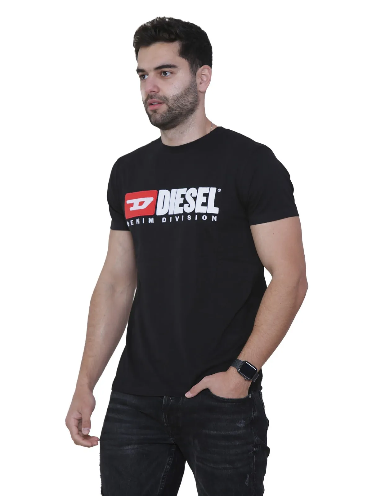 Diesel Mens Short Sleeve T Shirt | T-Diego Division