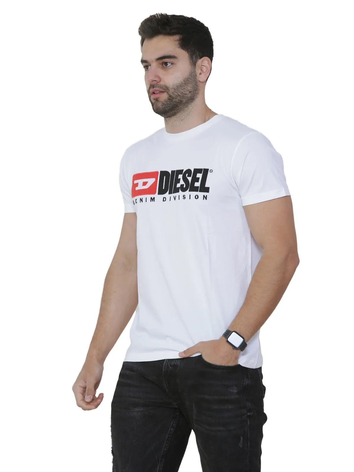 Diesel Mens Short Sleeve T Shirt | T-Diego Division