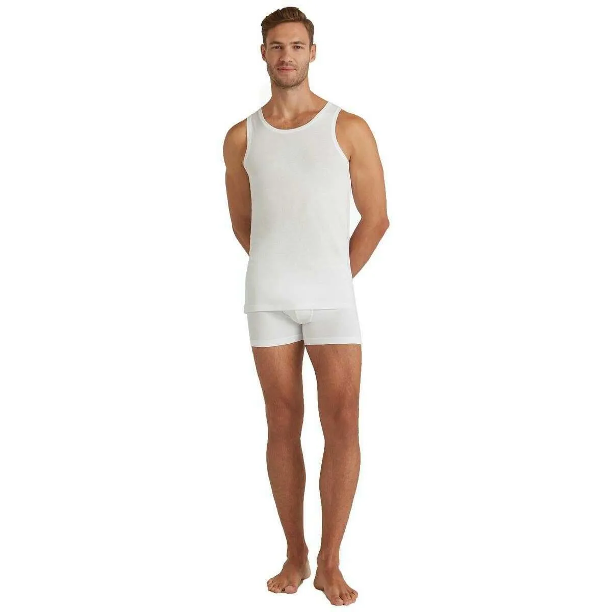 Falke Daily Natural Singlet Top - White