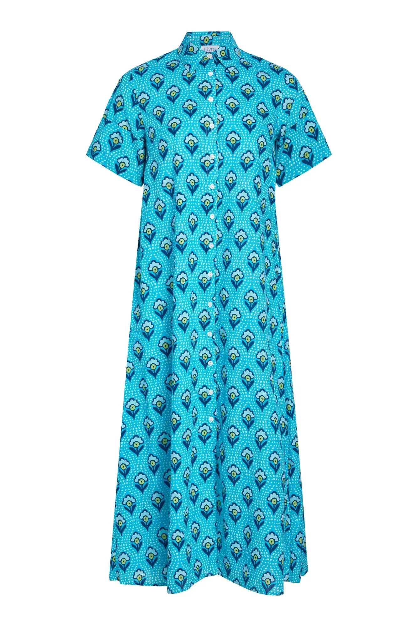 Gibbons Dress, Dotted Floral