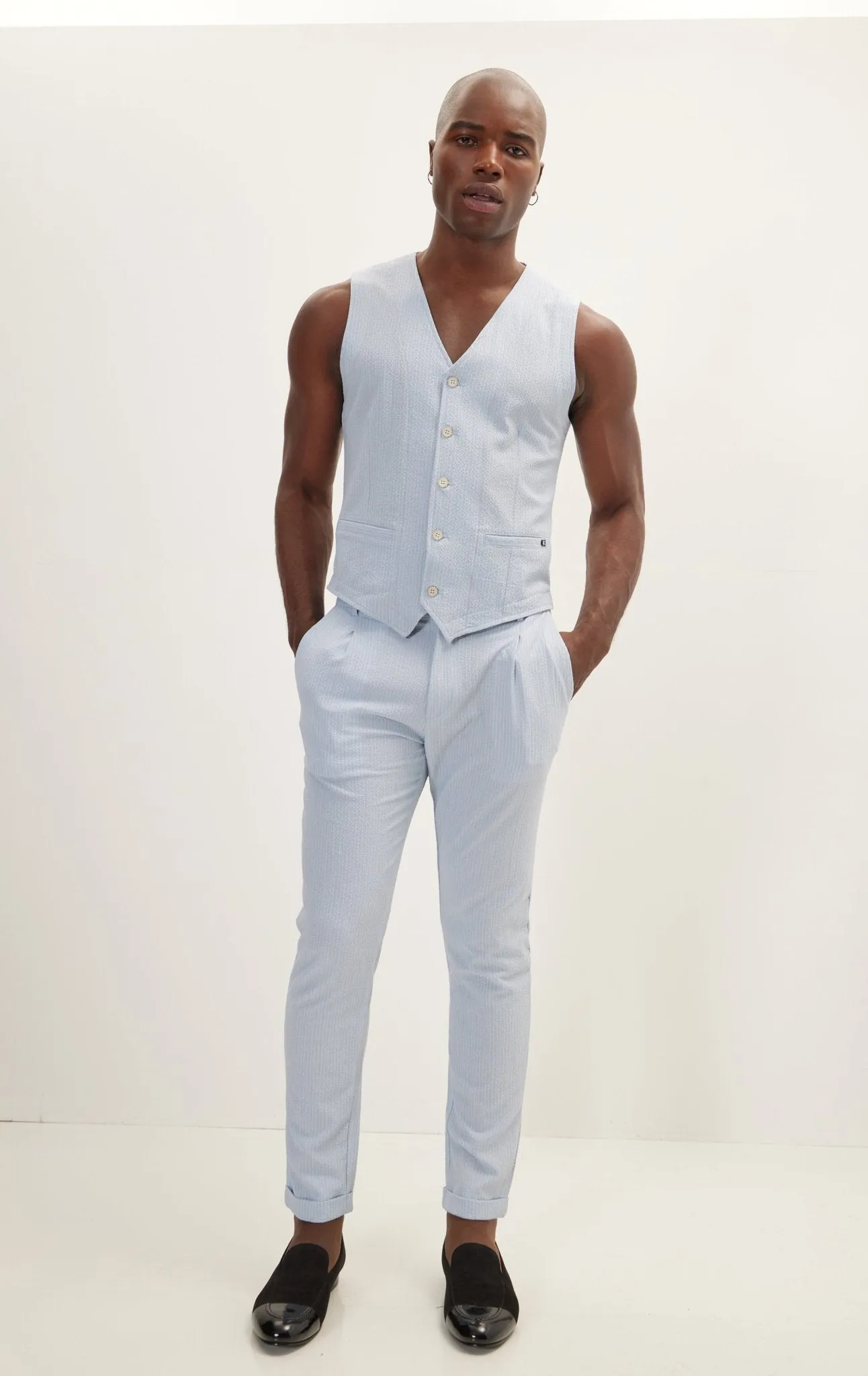 Lightweight Casual Pants - Blue