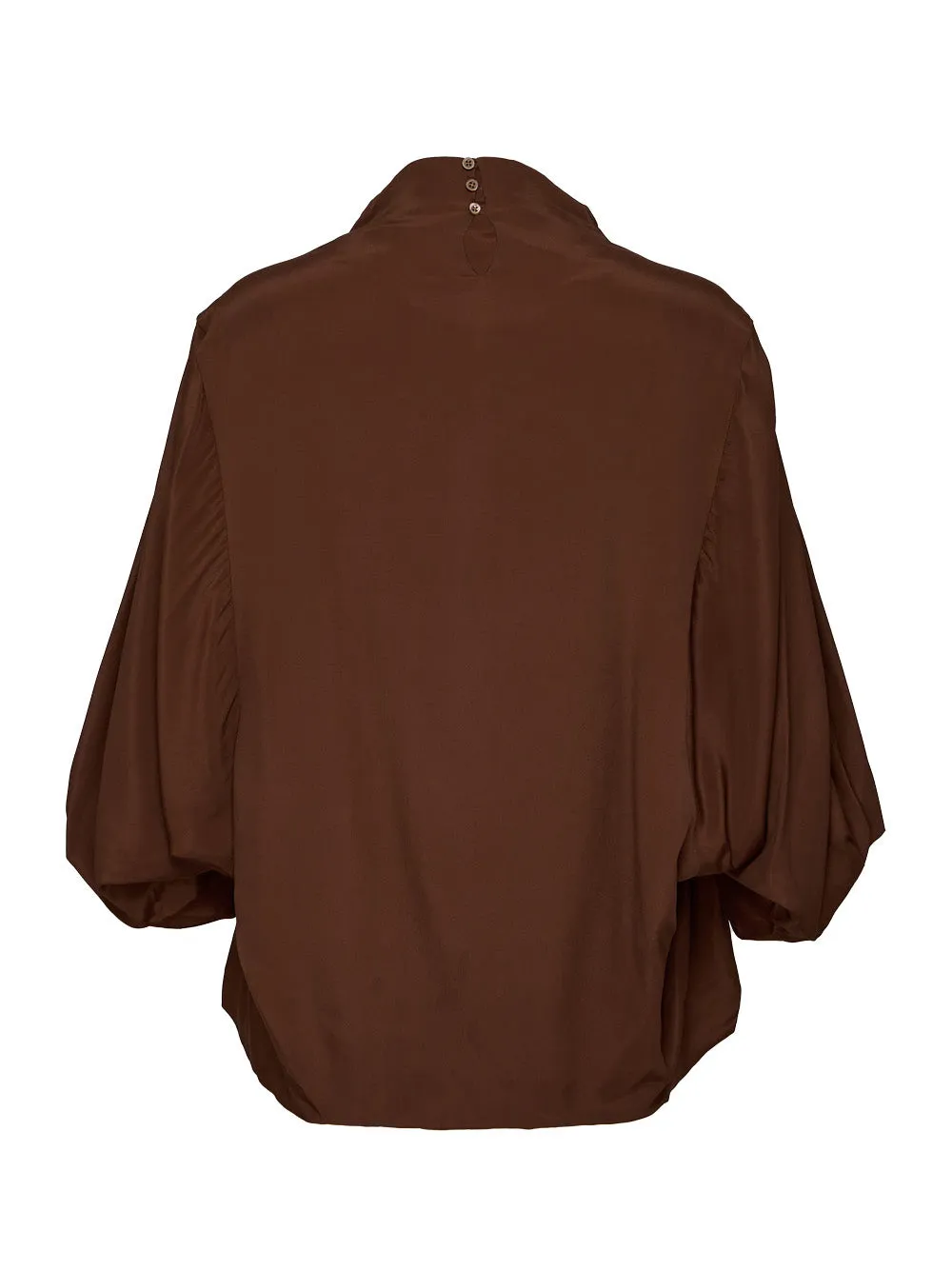 Lightweight Fliud Acetate-Silk Shirt