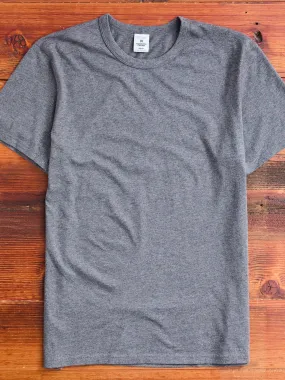 Lightweight Jersey T-Shirt in Heather Carbon