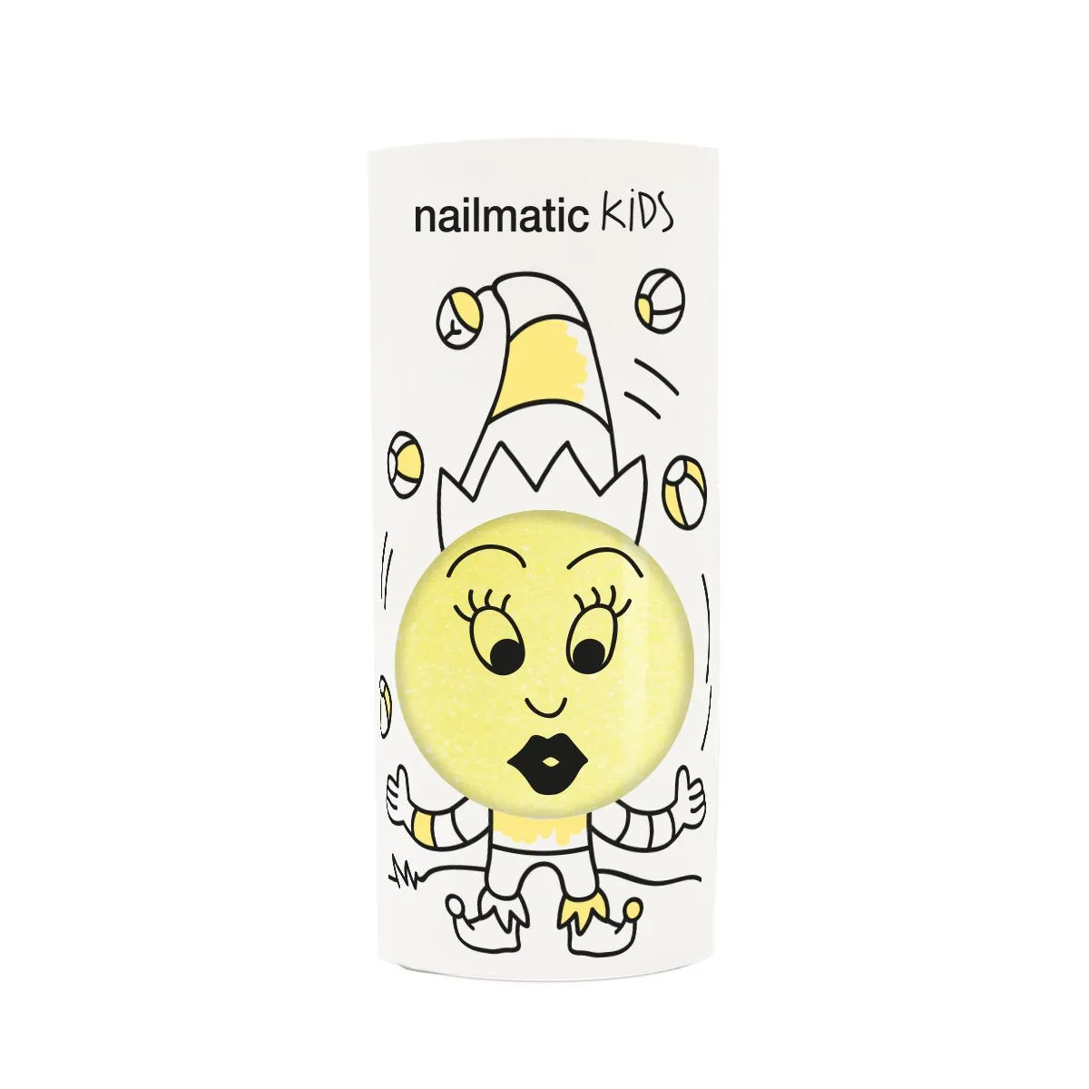 Nailmatic Kids Water-Based Nail Polish - Lulu - Pearly Yellow