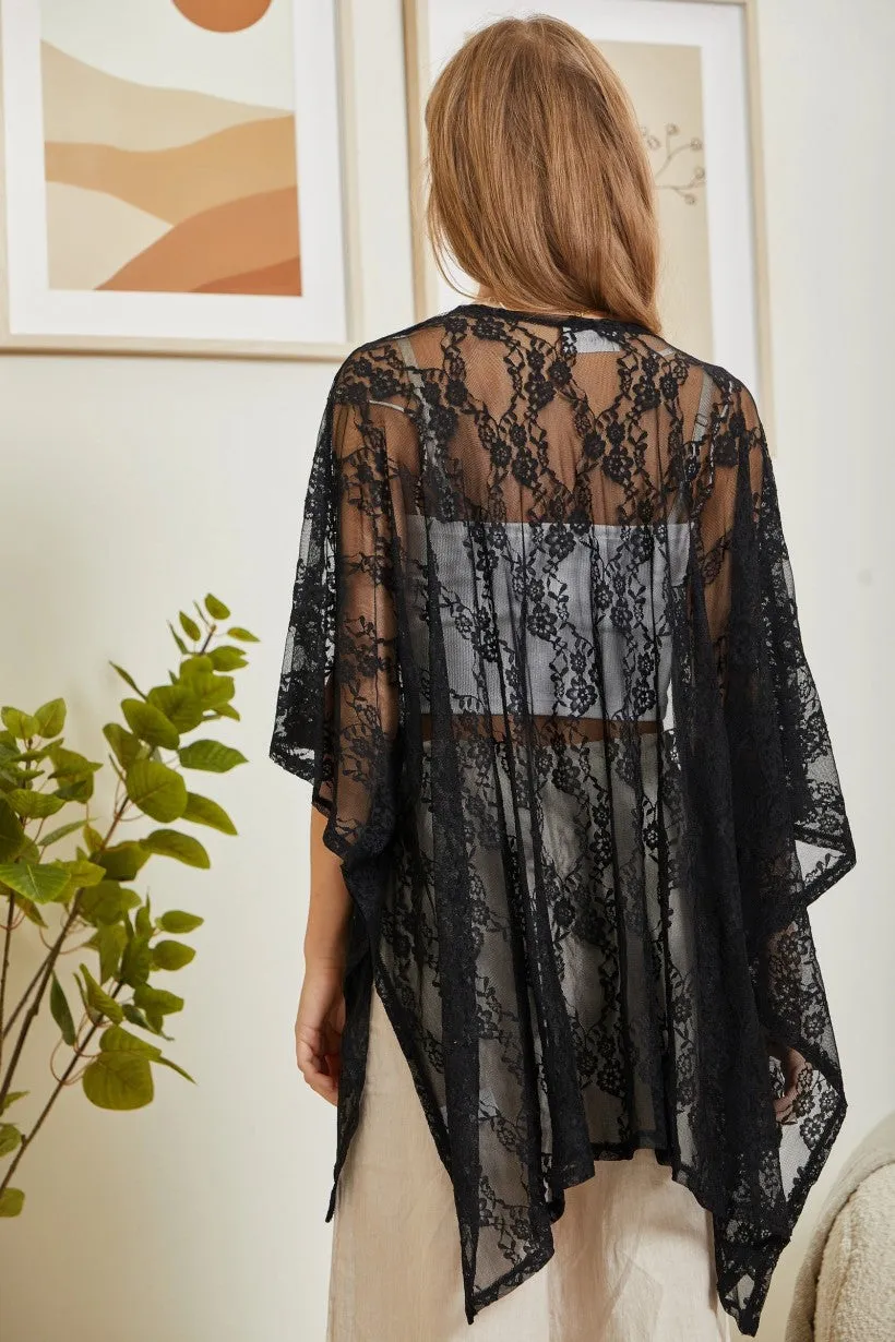 Natural Obsession Kimono - Black