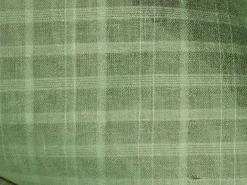 Pastel Green color Cotton Organdy Plaids~Width 44&quot;