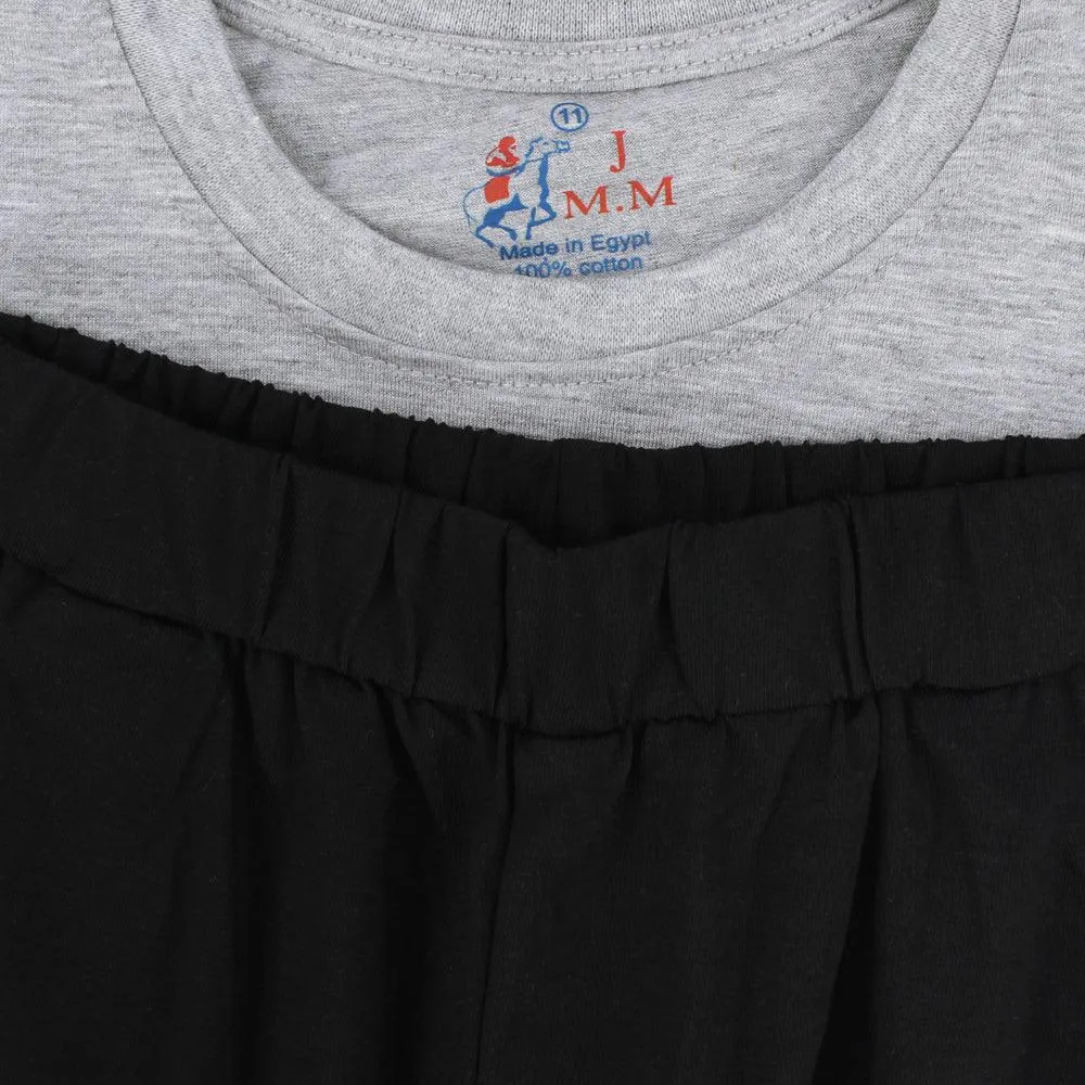 "Enjoy Silence" Short-Sleeved Pajama