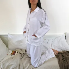 "Joan" Soft Linen Pajamas Set