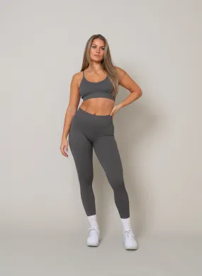 Seamless Scrunch Leggings - Graphite