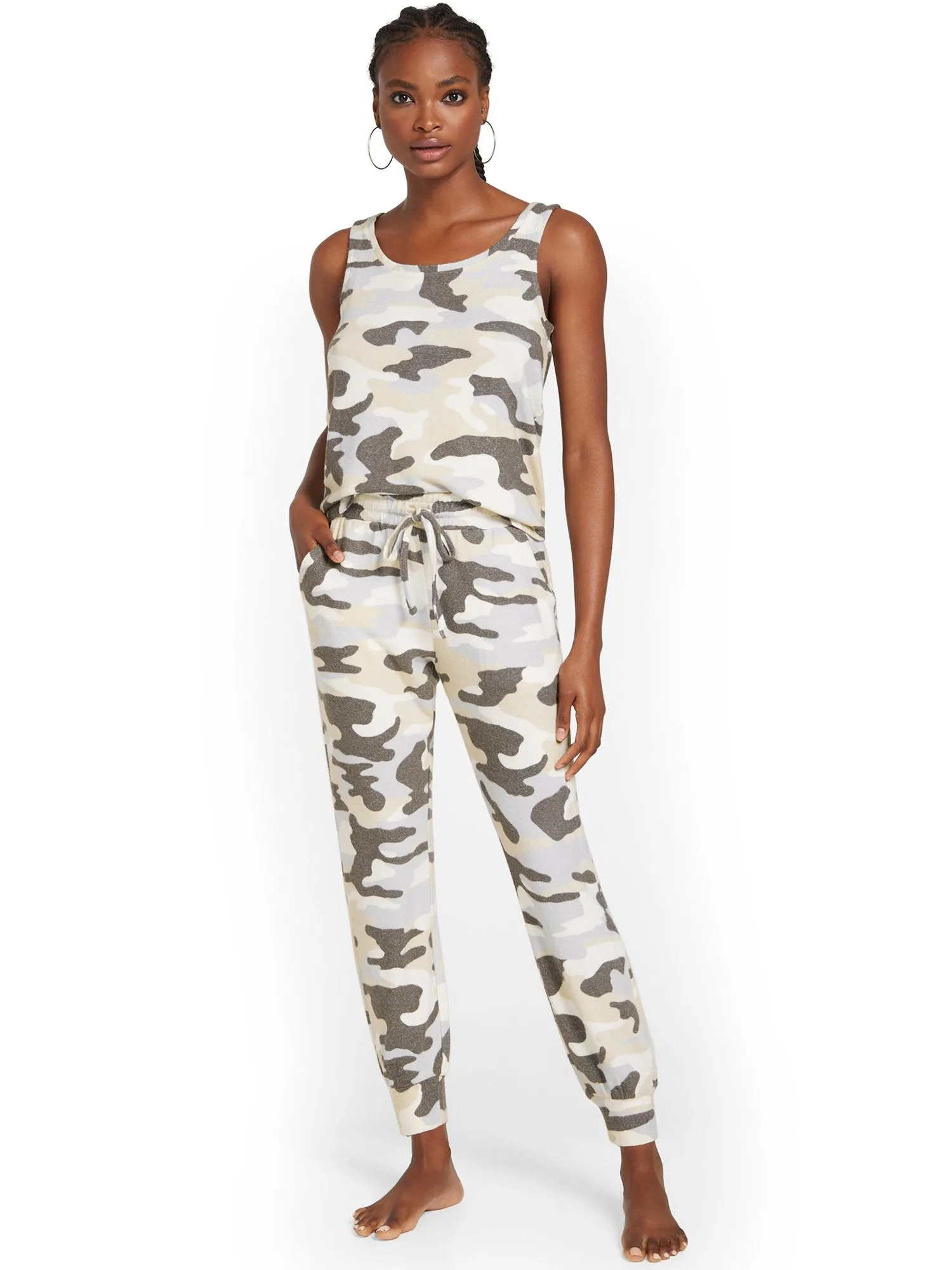 Super-Soft Knit Jogger Pant - Camo-Print