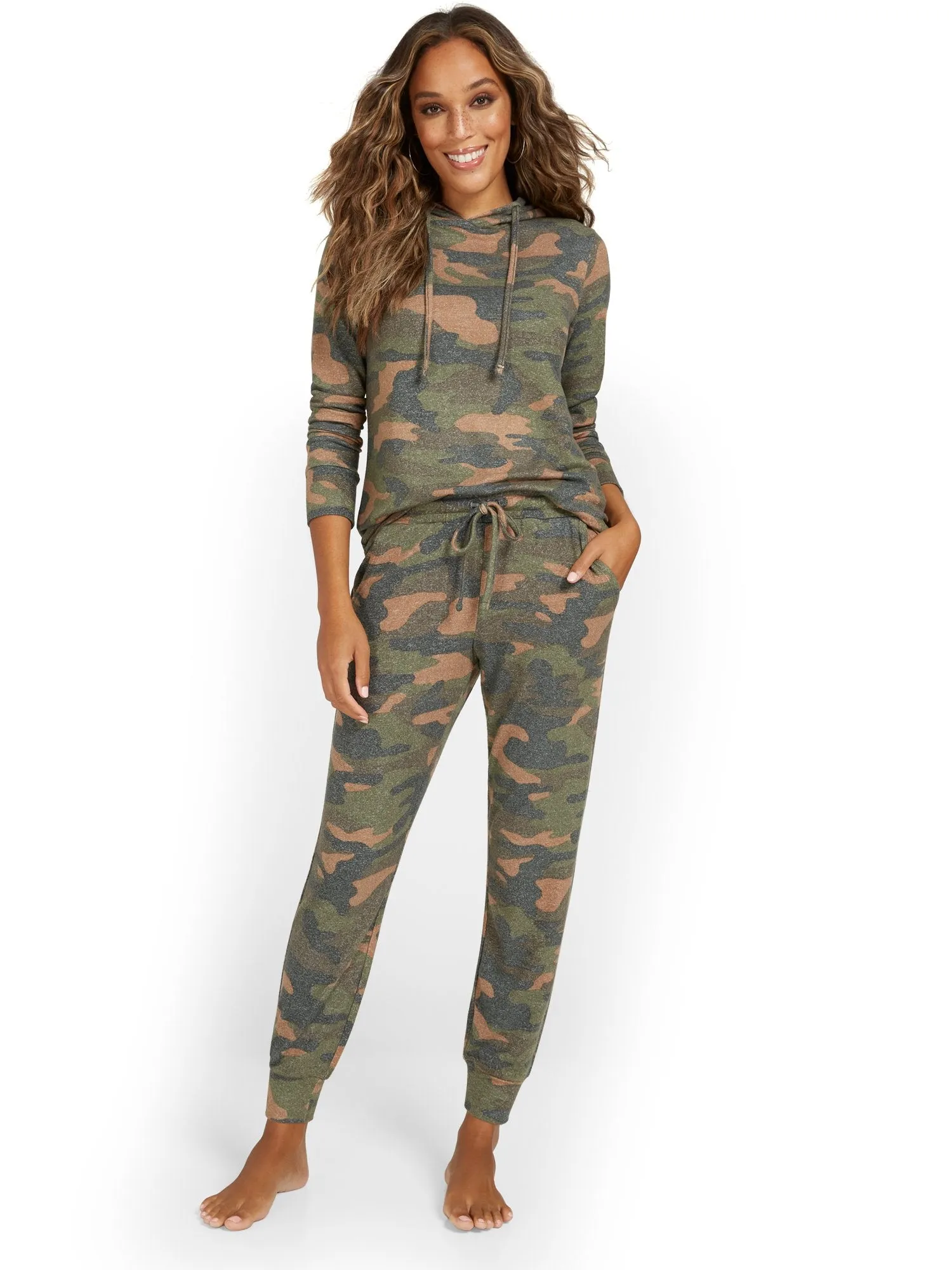 Super-Soft Knit Jogger Pant - Camo-Print