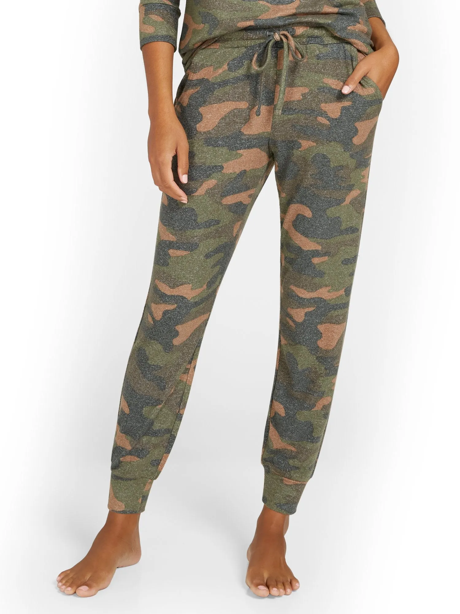 Super-Soft Knit Jogger Pant - Camo-Print