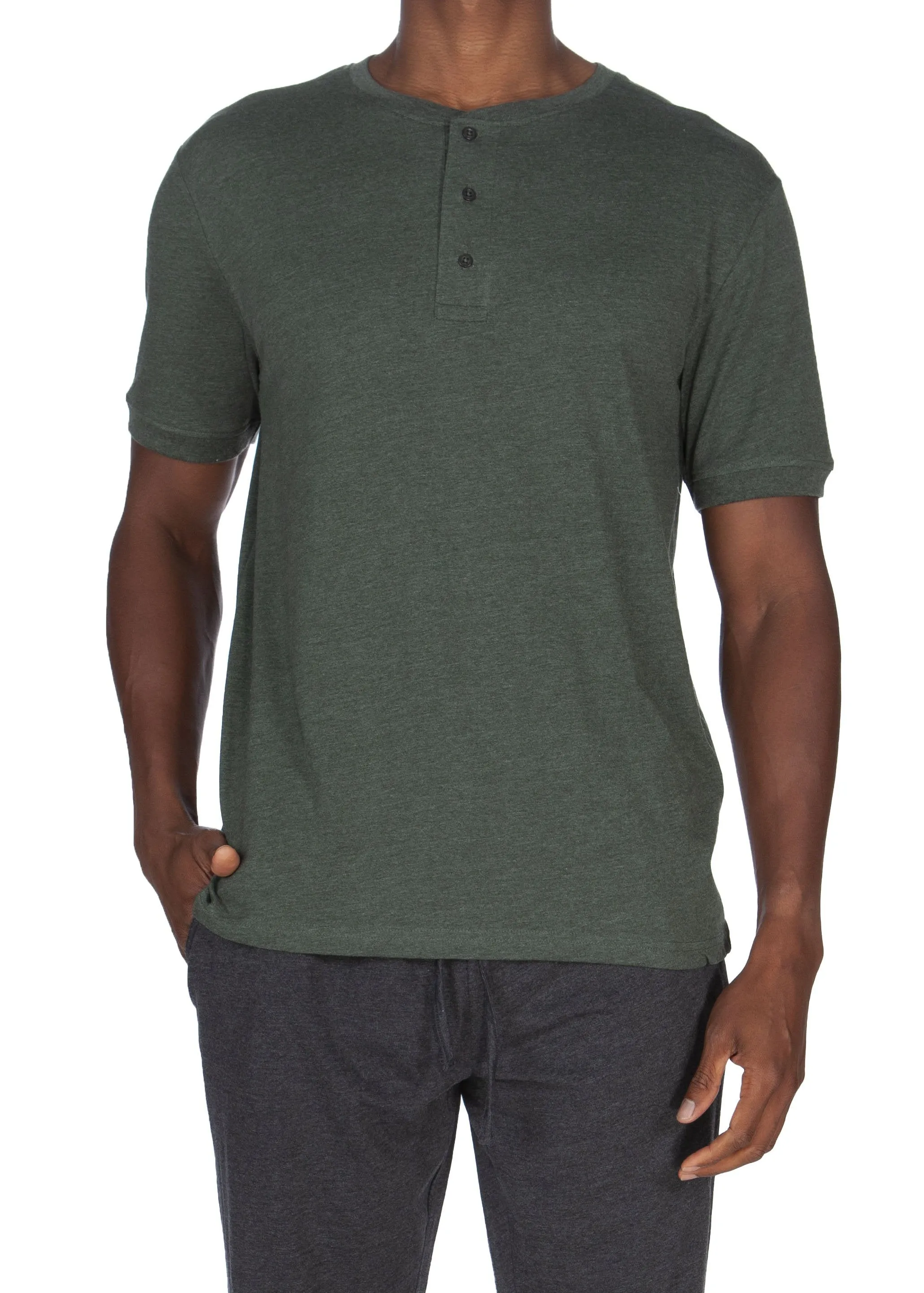 Super Soft Short Sleeve Henley