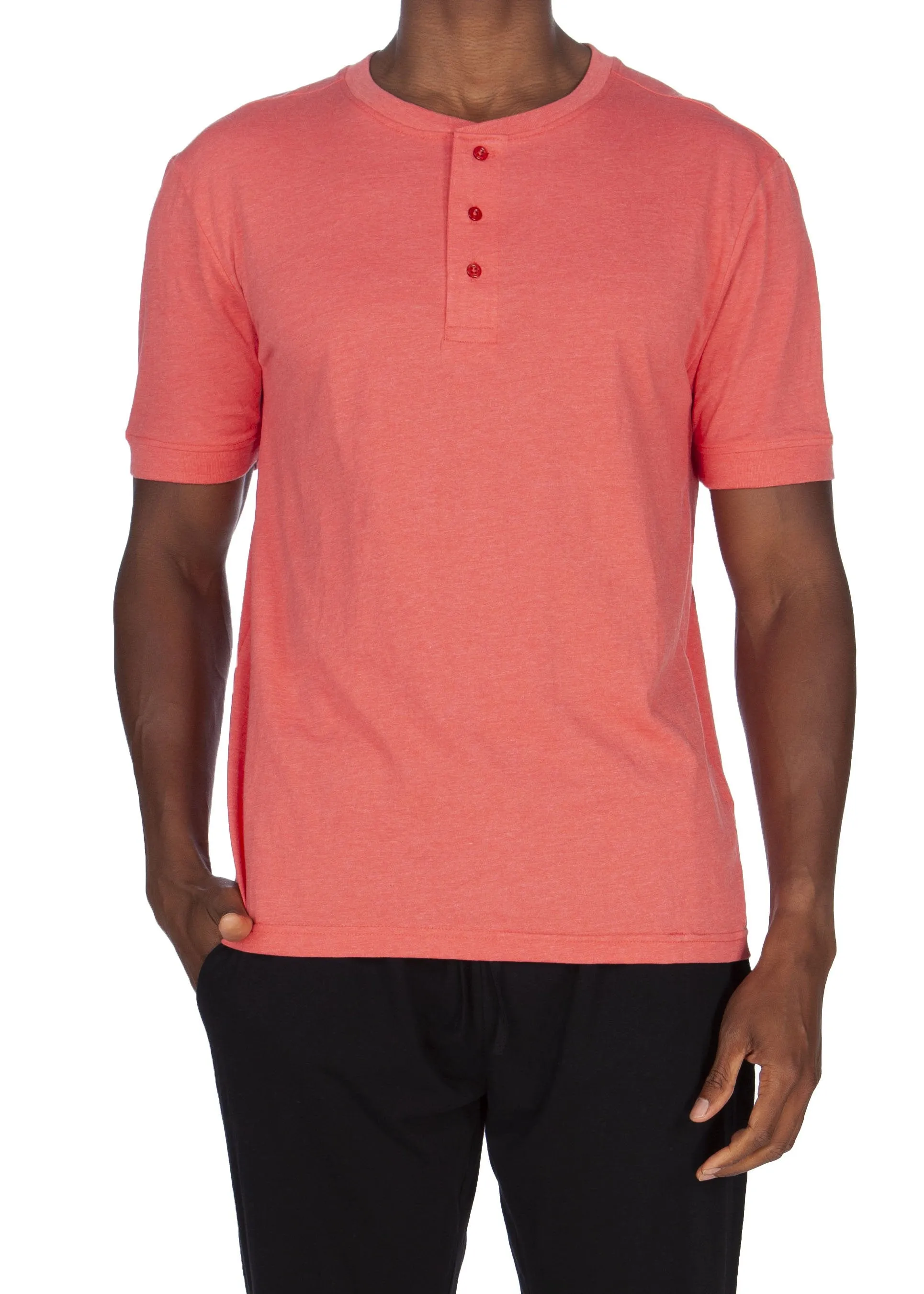 Super Soft Short Sleeve Henley