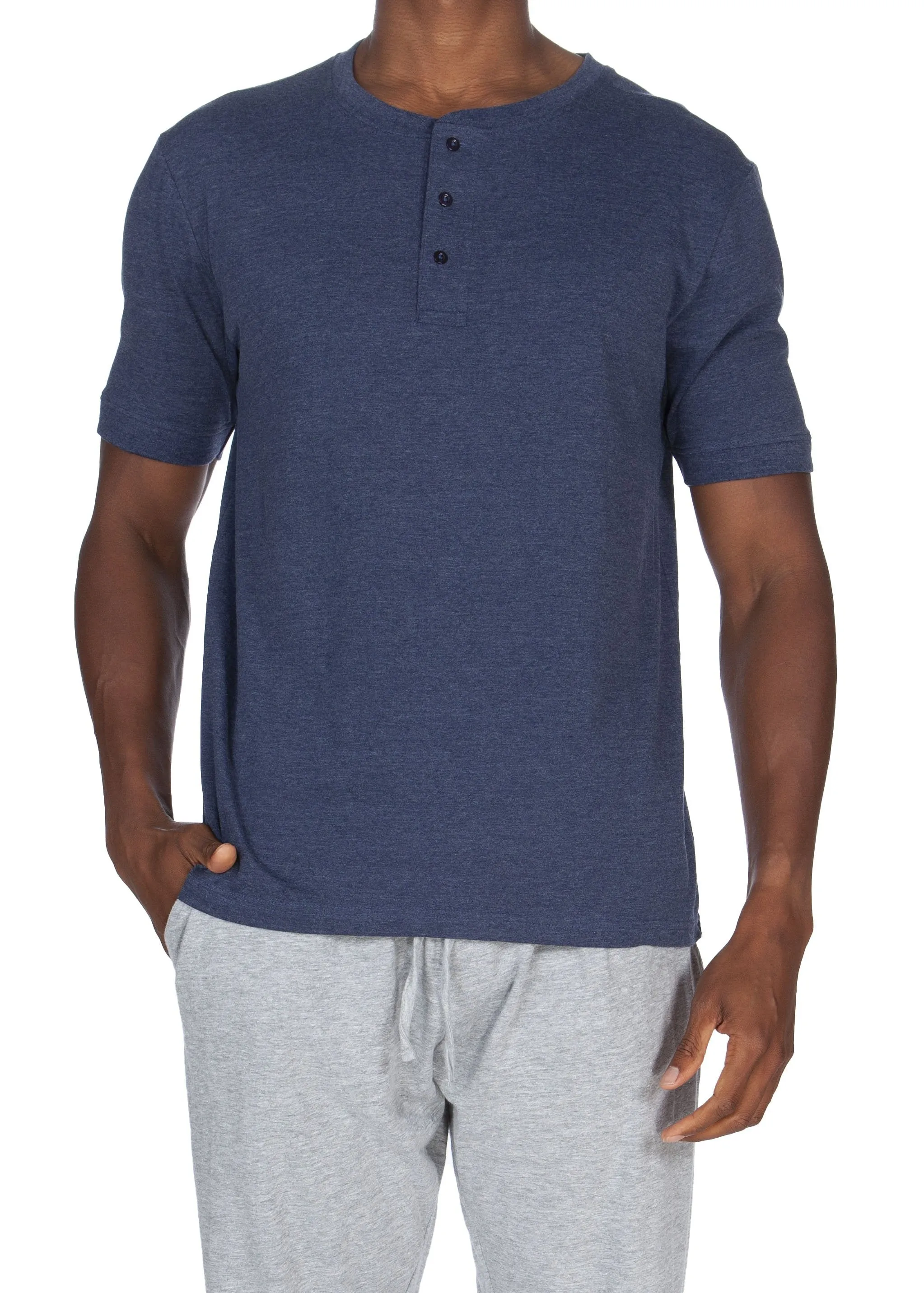 Super Soft Short Sleeve Henley