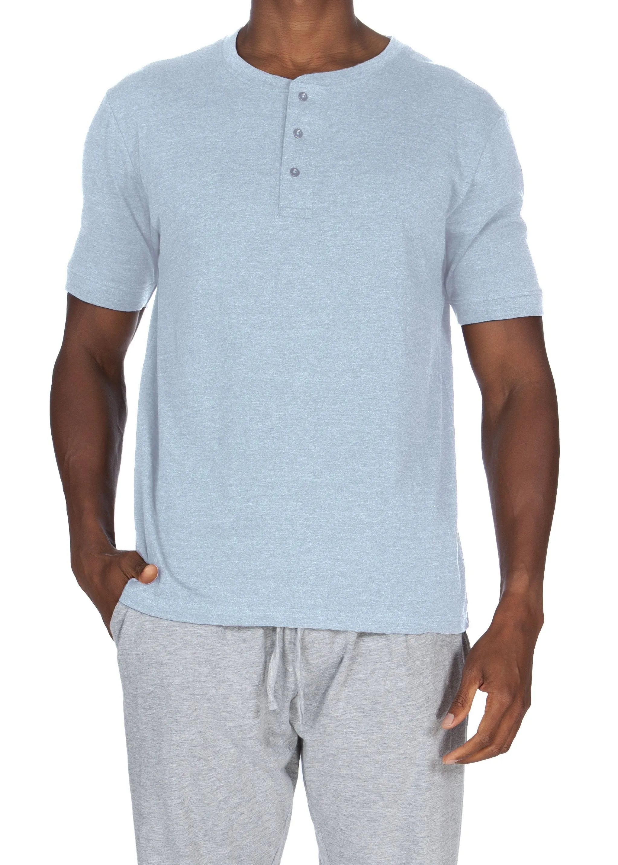 Super Soft Short Sleeve Henley