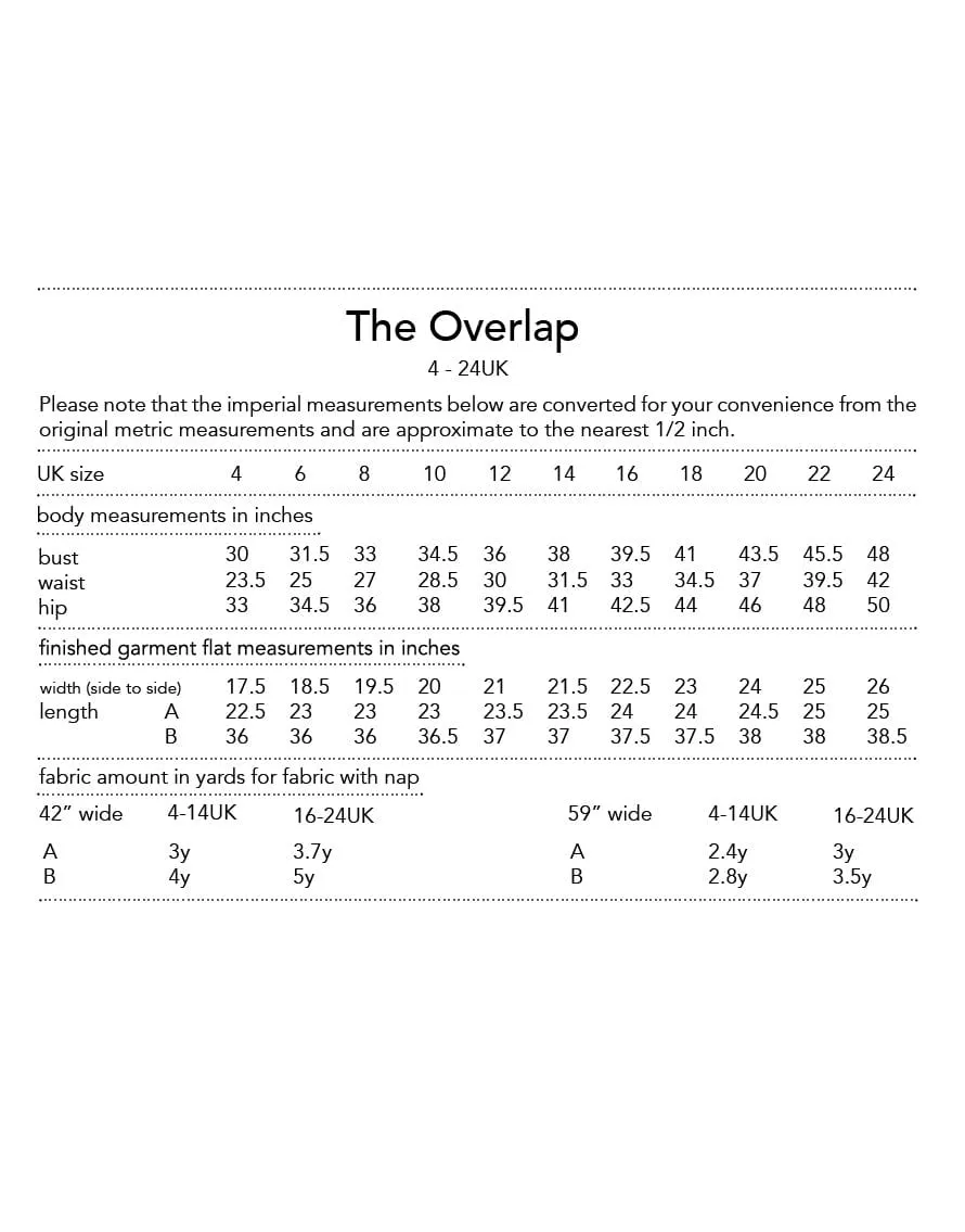 The Overlap Sewing Pattern, Dhurata Davies