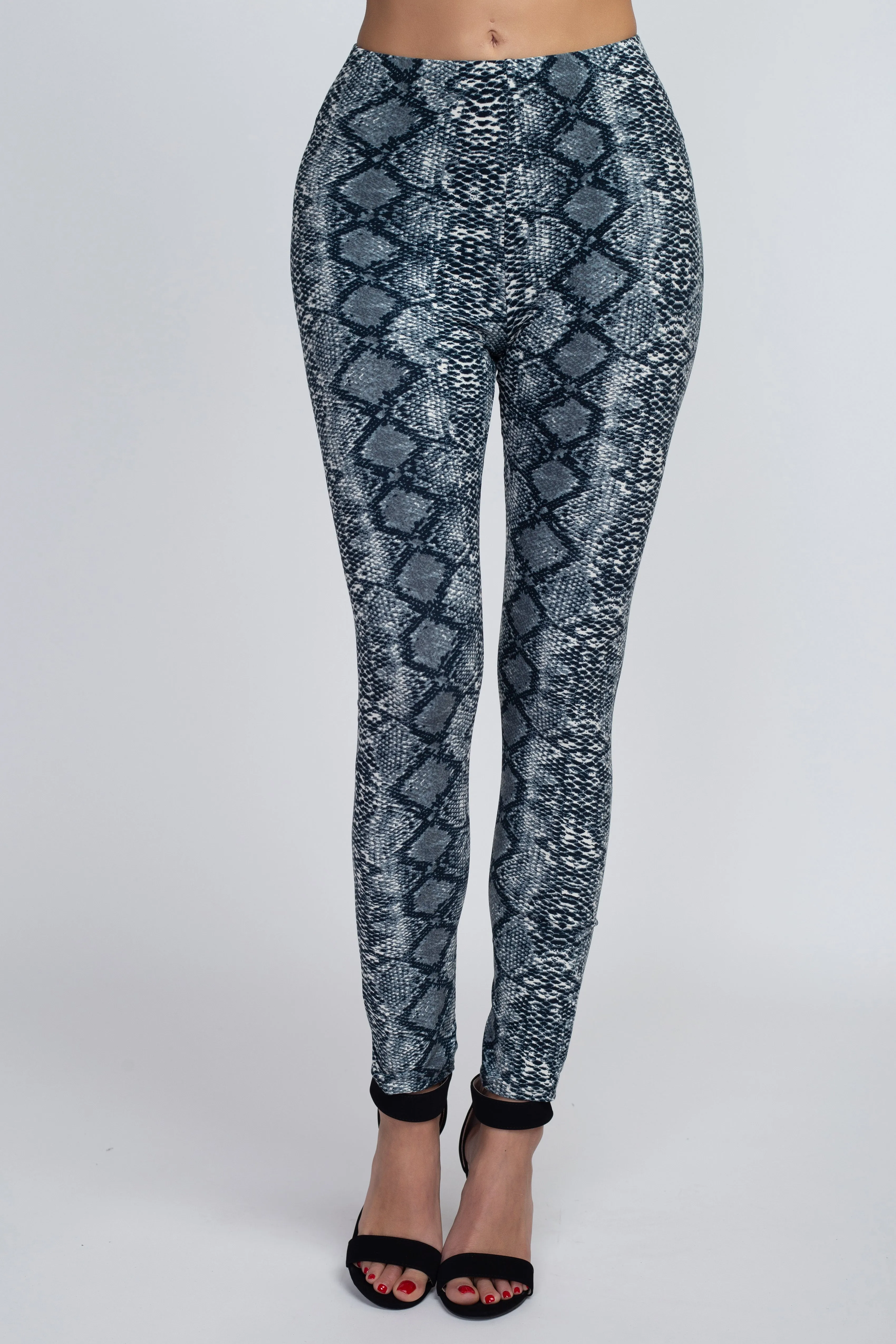 Ultra Soft Snakeskin Print Leggings