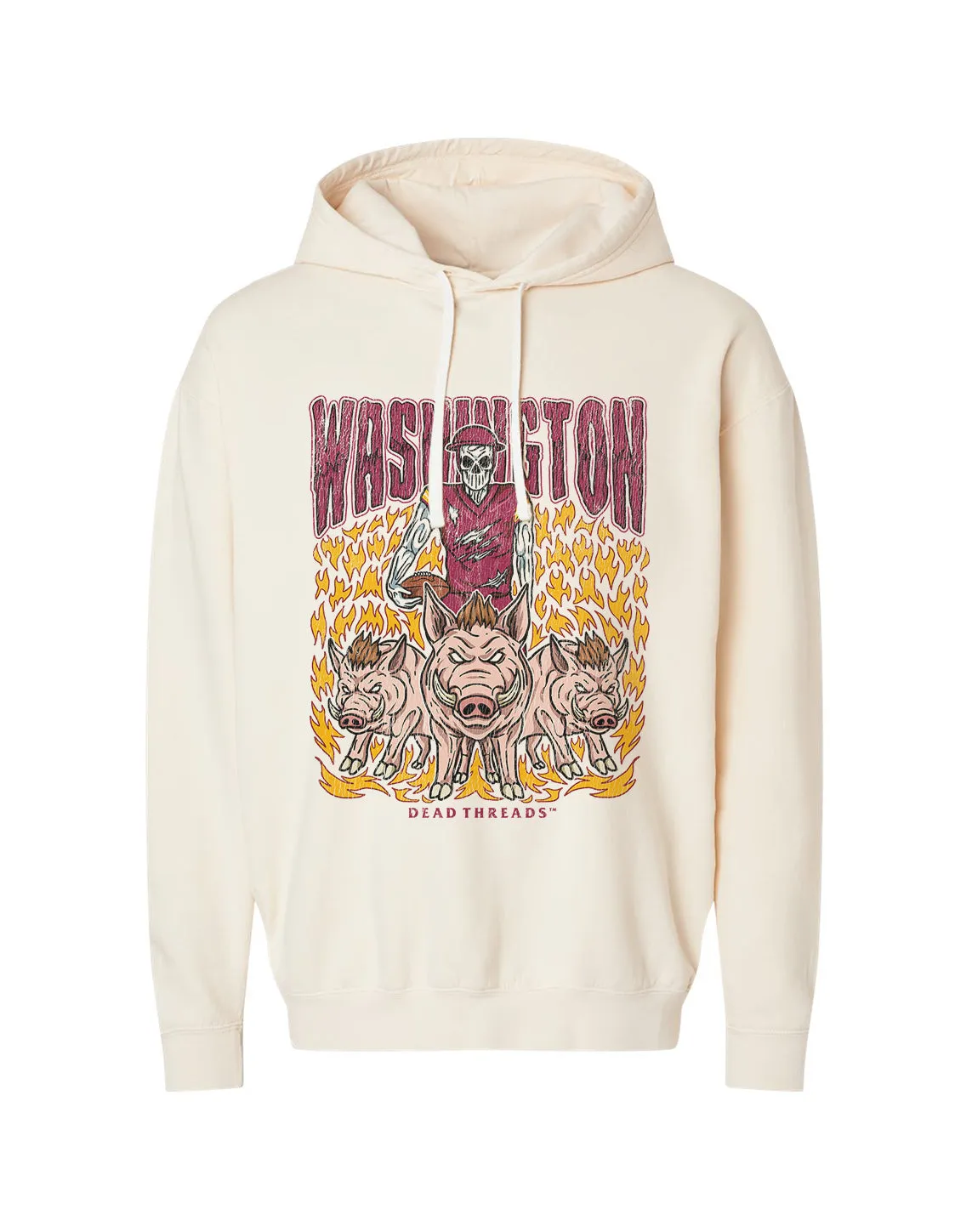 WASHINGTON FOOTBALL v1 - LIGHTWEIGHT HOODIE