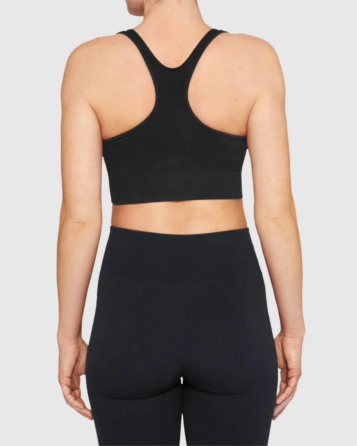 Wilma Soft Sports Bra | Black