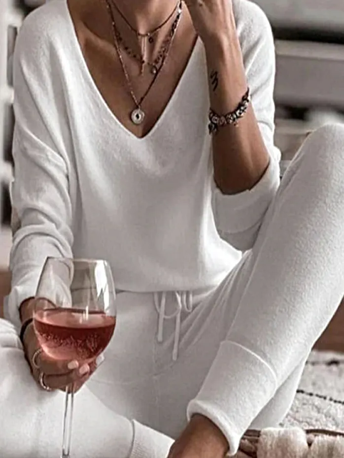 Women's Feeling Relaxed Soft Loungewear Set